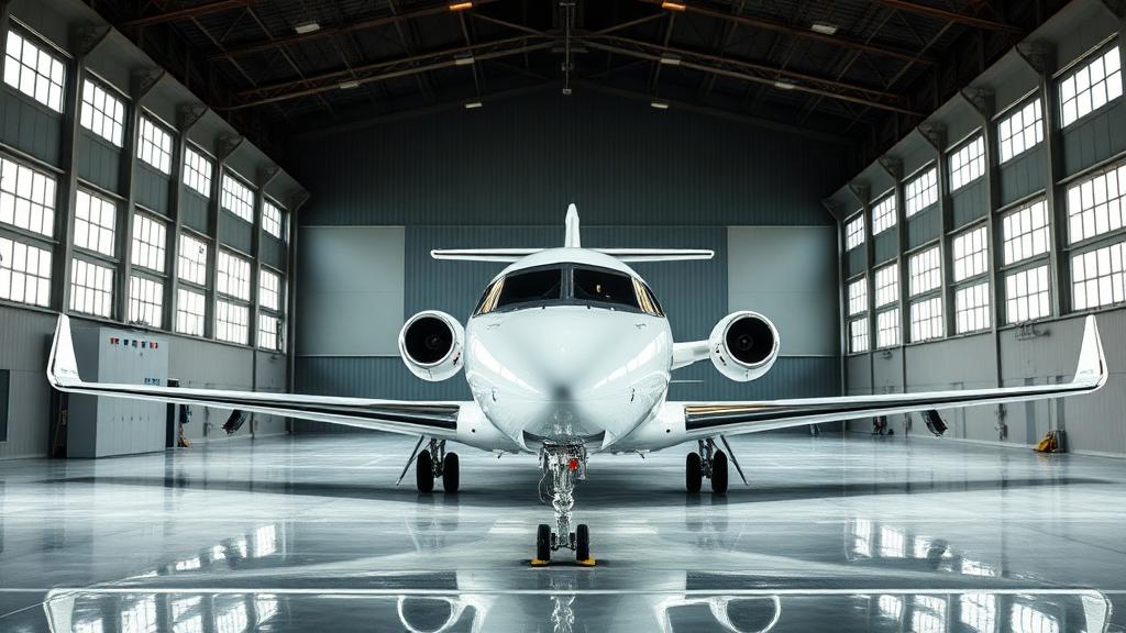 Light Jet aircraft detailing