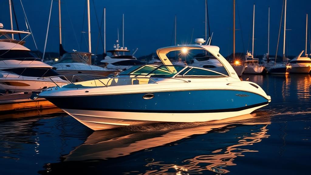 Bowrider marine detailing